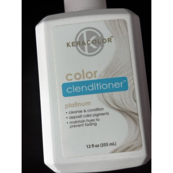 Keracolor Clenditioner PLATIUM Dye-Semi Permanent Conditioner12 Fl. Oz - Picture 1 of 4